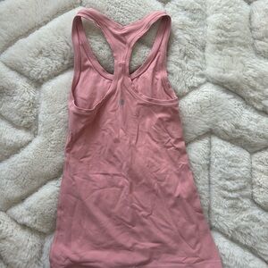 Women's Pink Racerback Tank Top